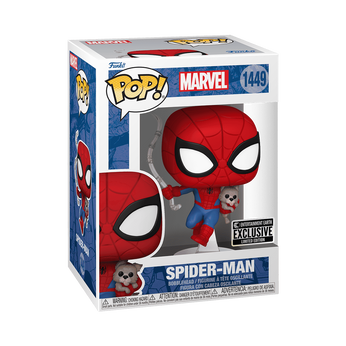 Pop! Spider-Man with Sandwich the Dog, Image 2